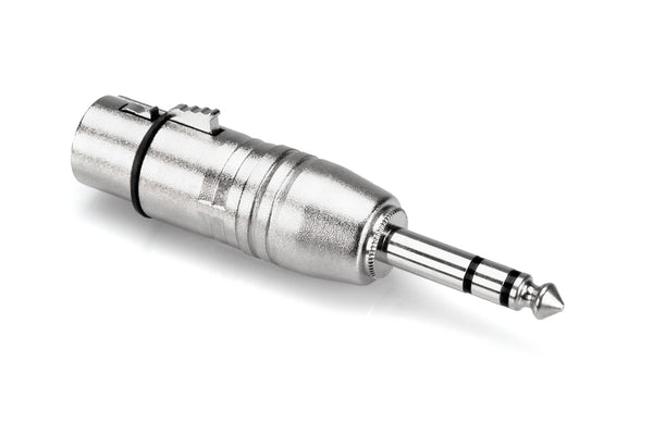 Hosa GXP-143 XLR Female to 1/4" TRS Male Adapter