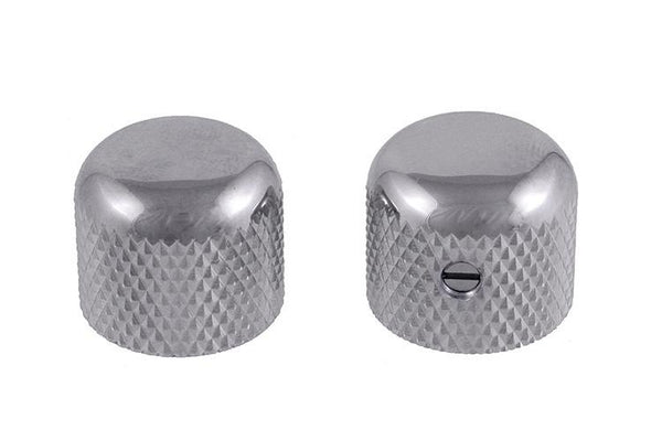 MK-3150 Short Metal Dome Knobs - Chrome