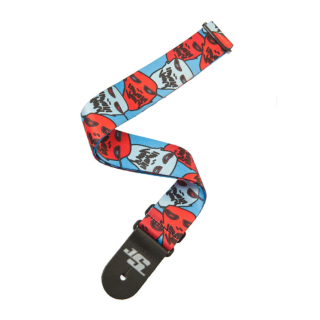 D'Addario Joe Satriani Guitar Strap, Ghost