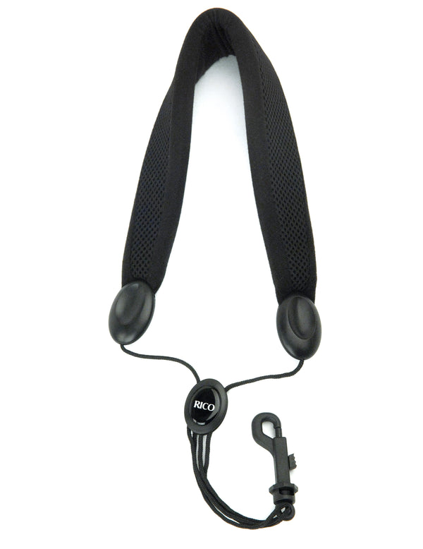 Rico Padded Saxophone Strap, Soprano/Alto, Snap Hook