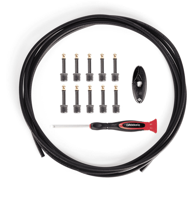 D'Addario DIY Solderless Cable Kit with Mini Plugs