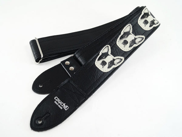 Couch French Bulldog Boston Terrier Dog Guitar Strap