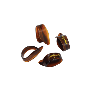 D'Addario National Celluloid Thumb Picks, Large Tortoiseshell - 4-Pack